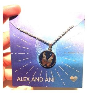 NWT & PACKAGING Guardian Angle Silver Necklace